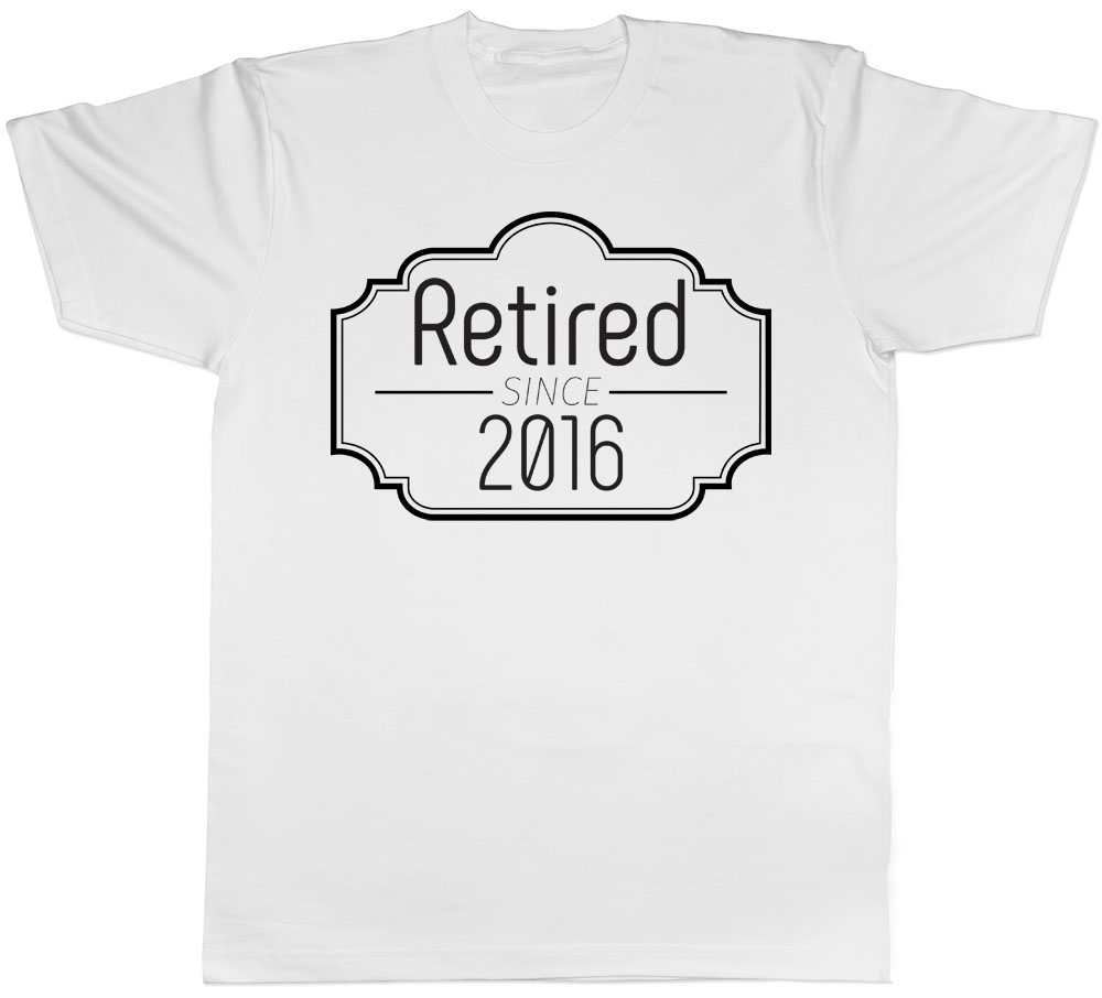 retired tee shirt